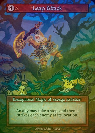 【FOIL】[Fire] Leap Attack [beta-Exceptional]